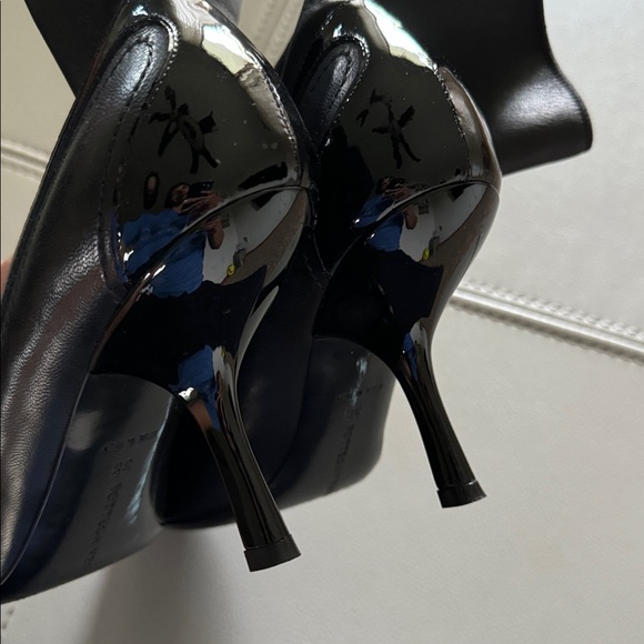 BOTTEGA VENETA Leather Sock Booties Heels 38 - Picture 8 of 12